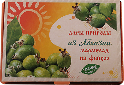 №2 Мармелад дары природы "Фейхоа" 180г   в Рыбинске